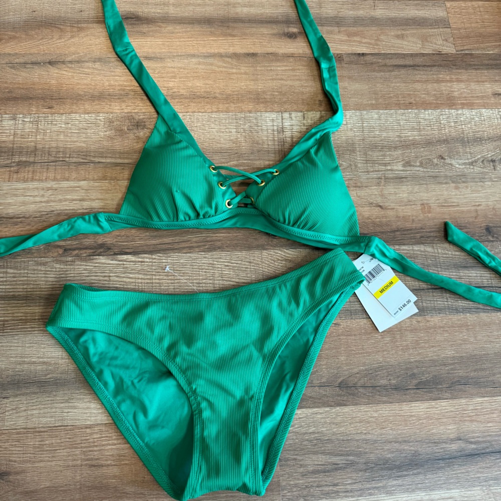 Two piece swim suit by Becca Swim